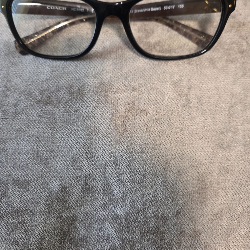 Coach HC6082 5353 Black/Wild Beast Women's Eyeglasses 53-17-135
